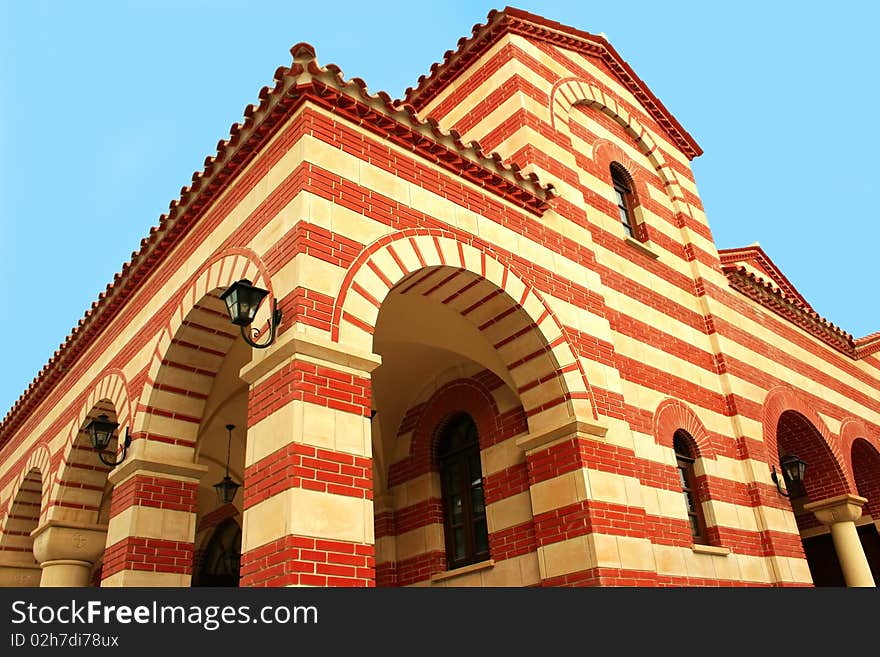 Beautiful church in Limassol, Cyprus.