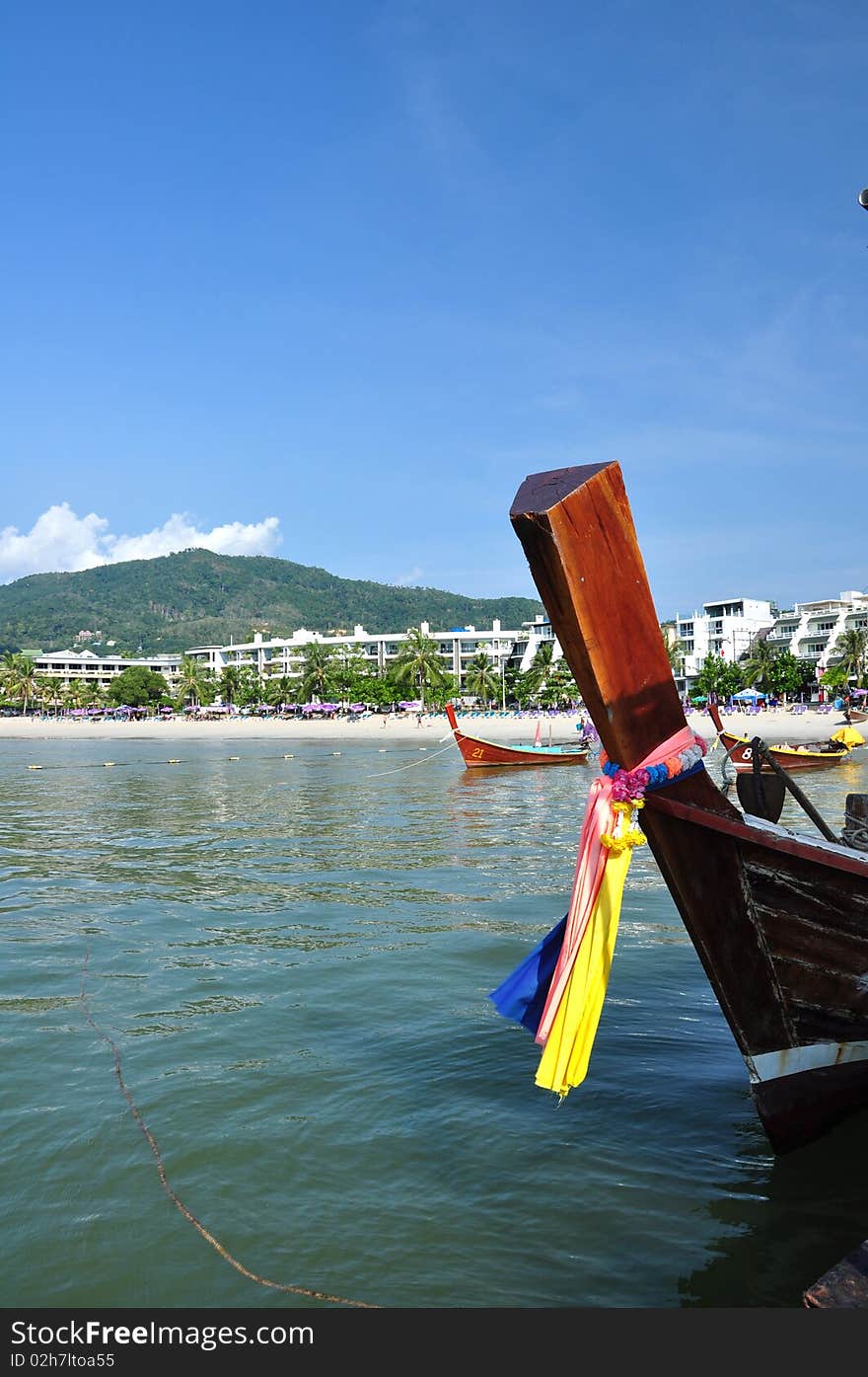 Patong beach is located Phuket Thailand . White sand is good for your touch. Patong beach is located Phuket Thailand . White sand is good for your touch.