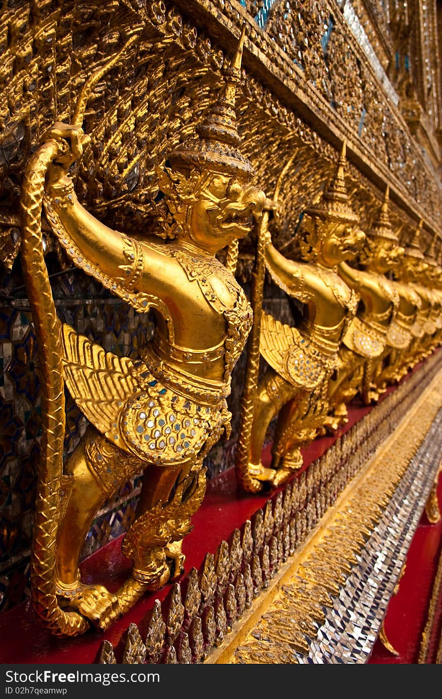 Garuda at Wat Phrasrirattana Sasadaram. Garuda at Wat Phrasrirattana Sasadaram