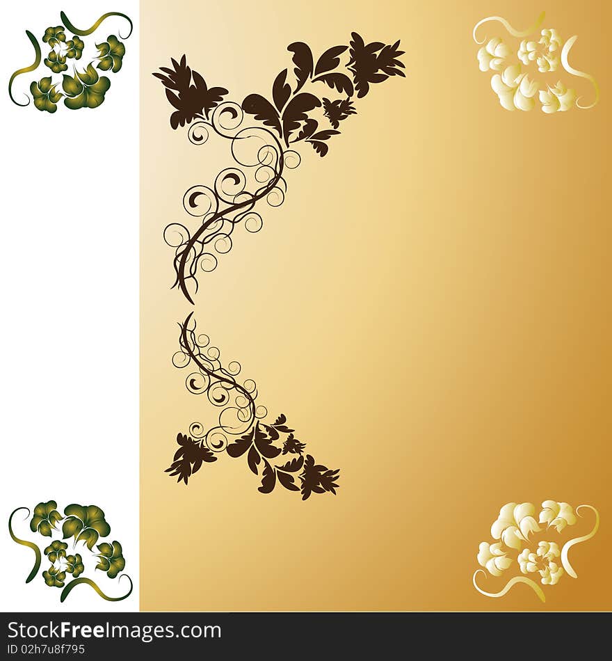 abstract floral background