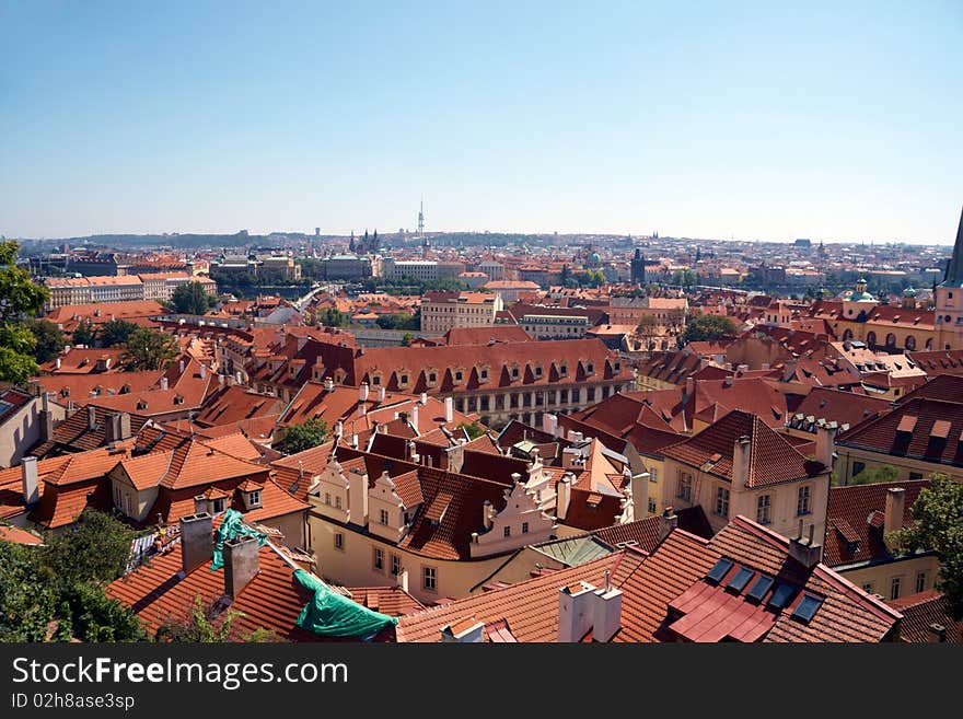 View of Prague