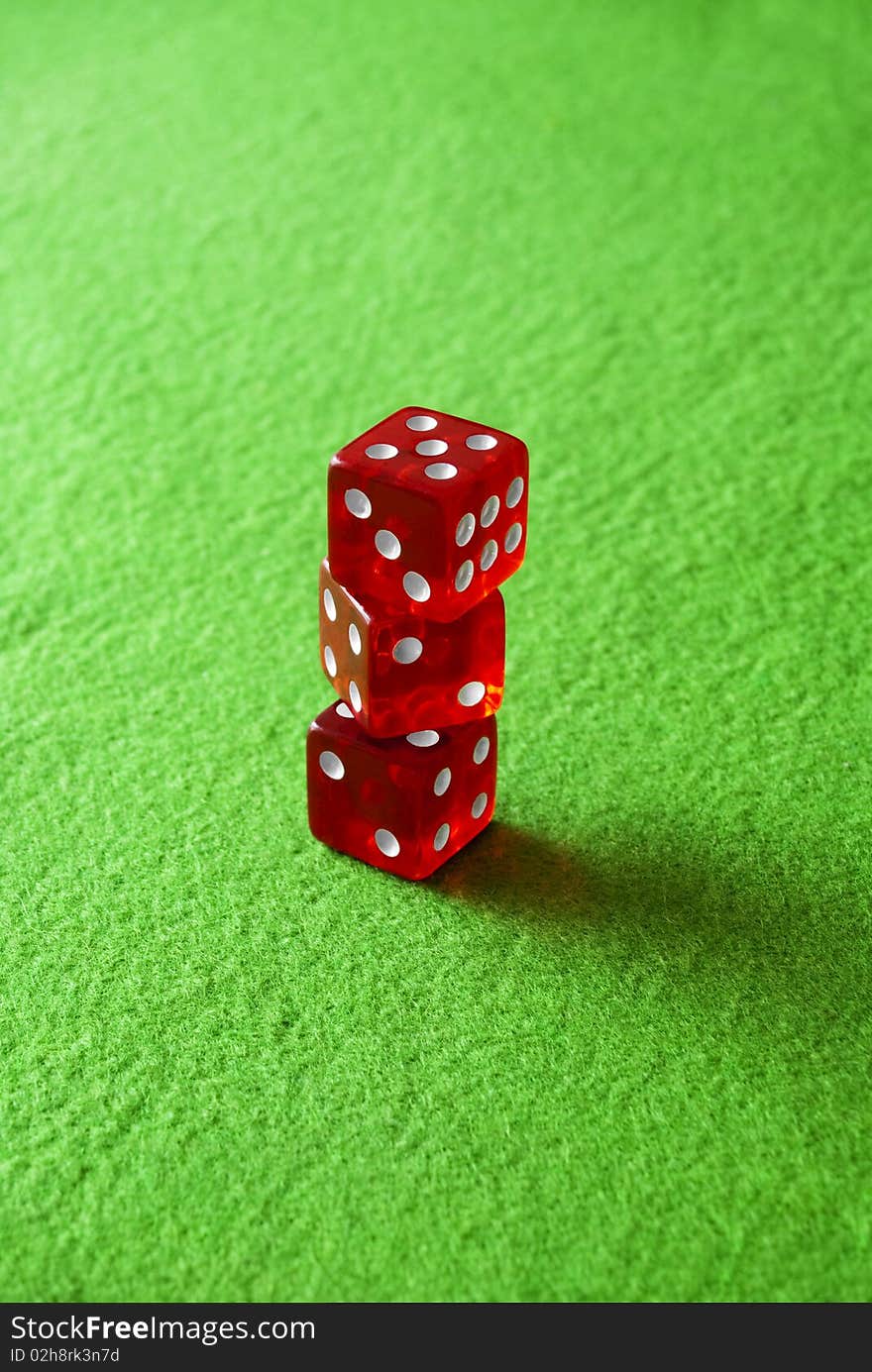 Gambling dices for Casinò games