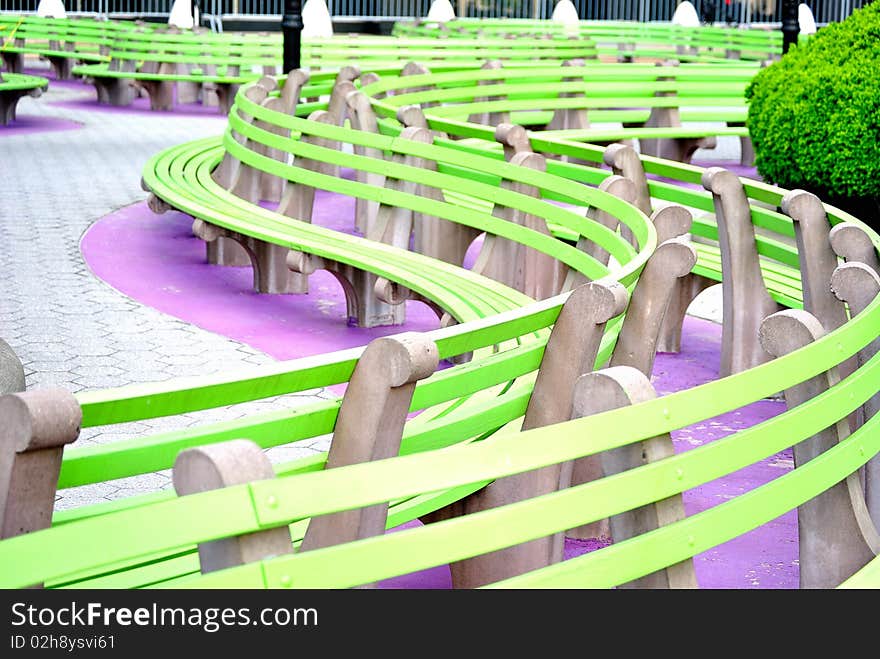 Green Benches