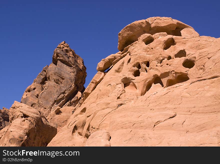 Red rocks