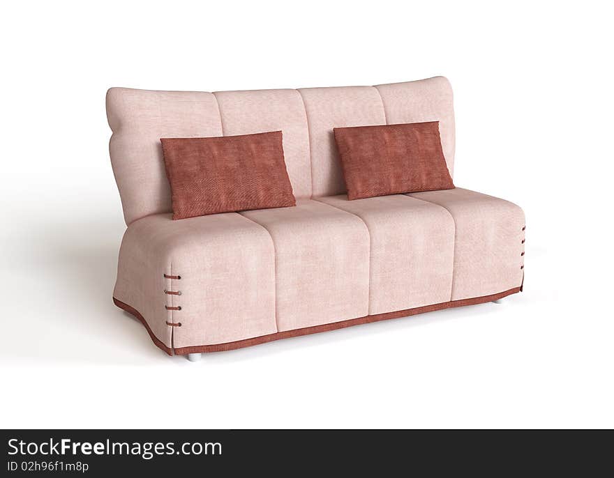 Modern sofa.