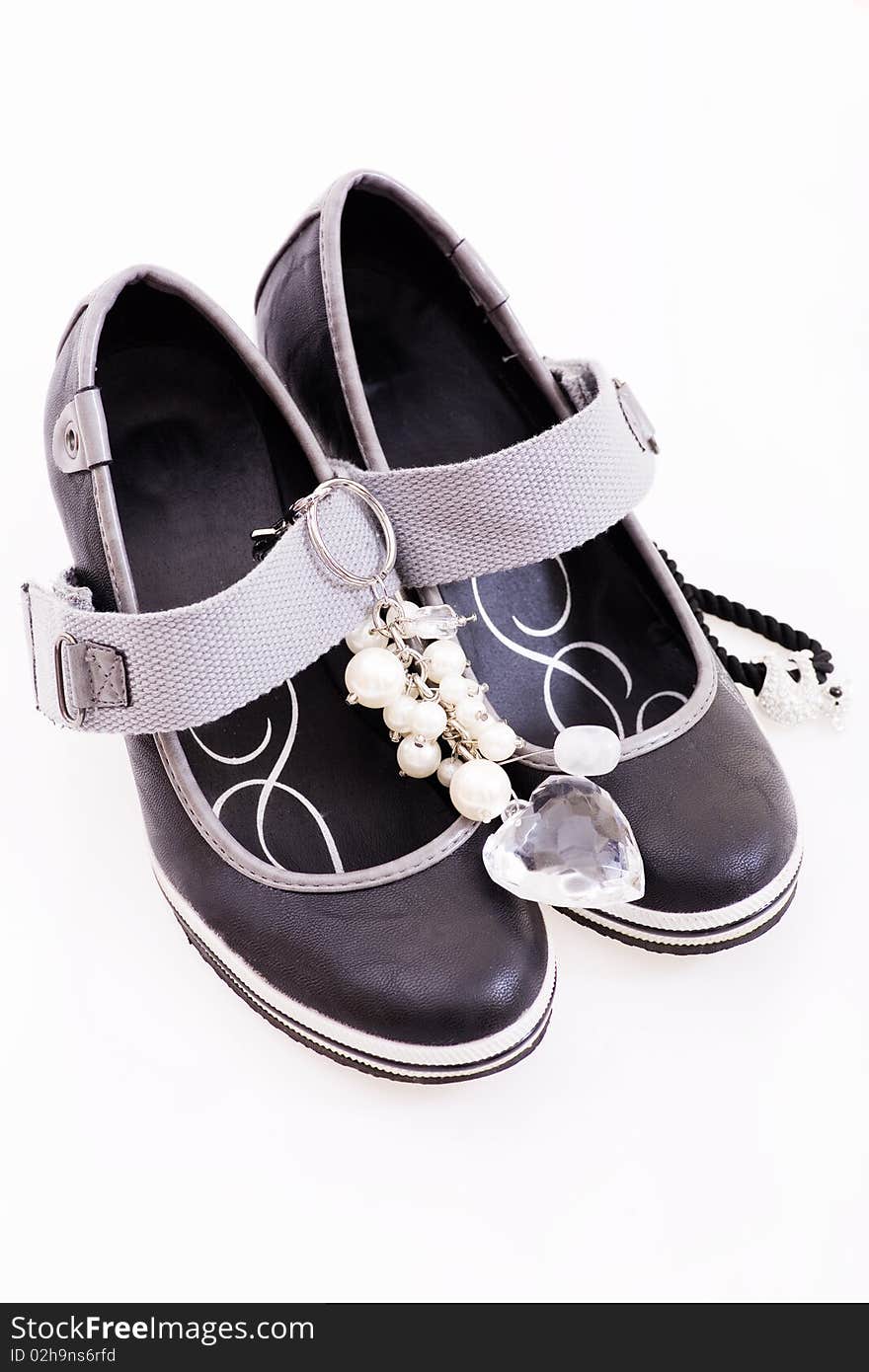 Shoes With Jewellery