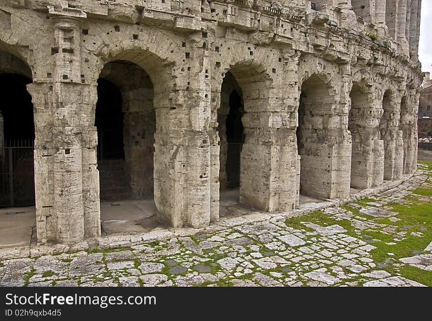 Arches Of Marcellus Theater