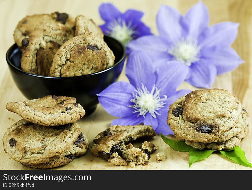 Cookies and flowers