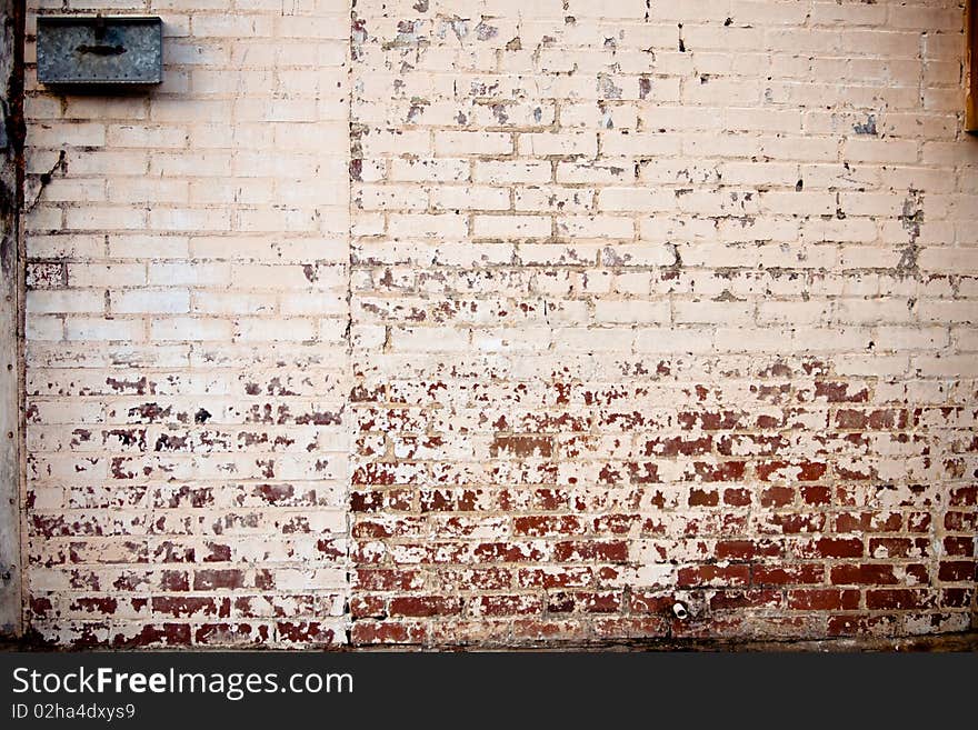 Detail of decayed grunge wall texture