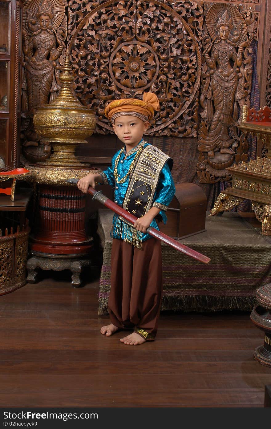 Happy children,at home in north thailand at southeast asia