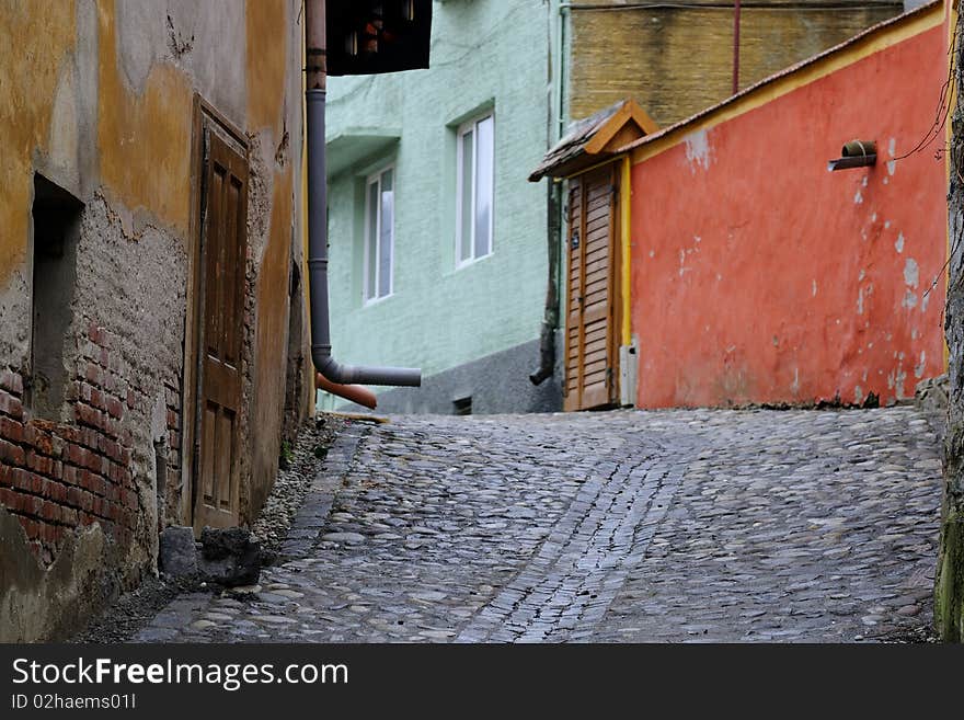 Old medieval street