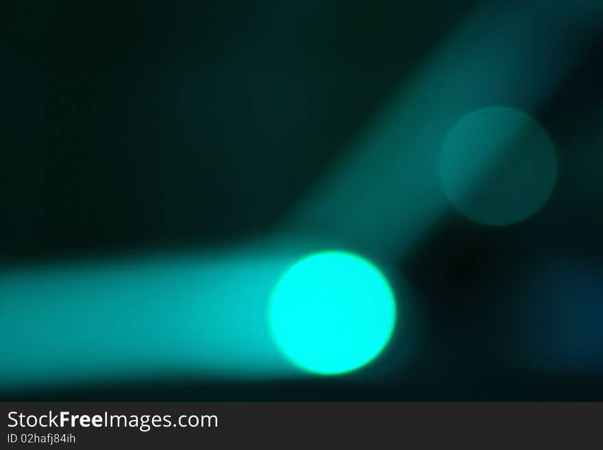 Defocused light dots bokeh background