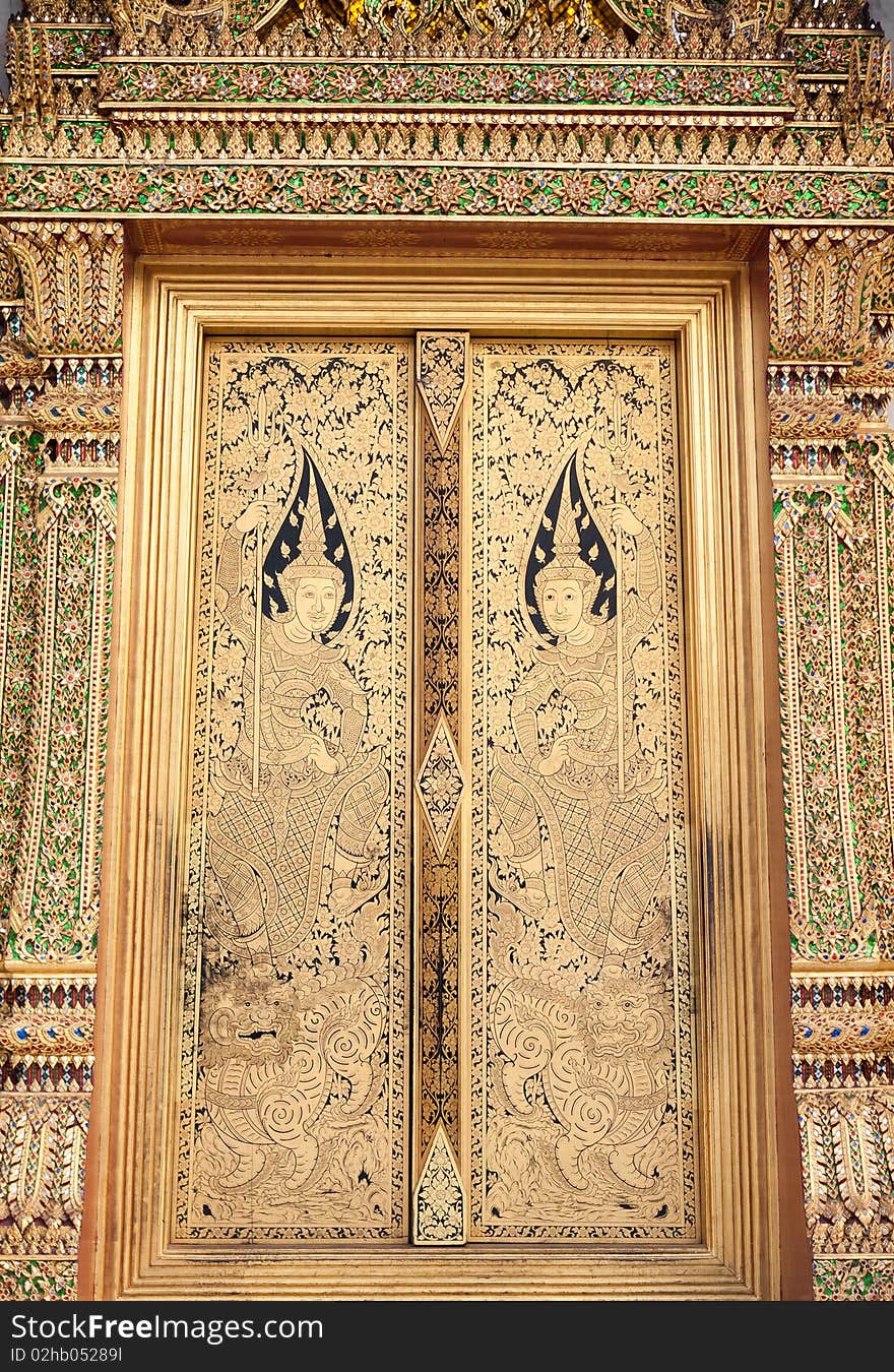 Art design of the door