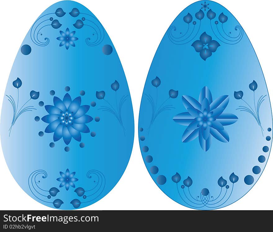 Eggs Easter flower,Wonderful ornamental eggs for Easter