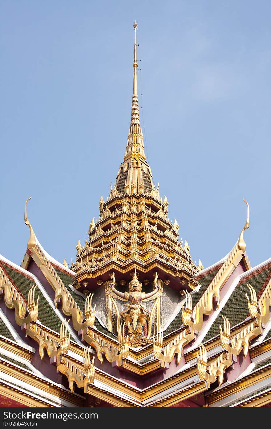 Art of roof,architecture in Thailand. Art of roof,architecture in Thailand