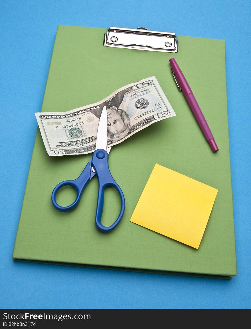 Cutting costs through buying less office supplies