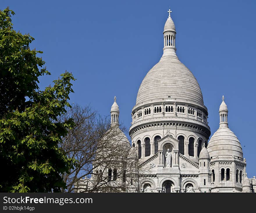 Sacred Heart (Sacré-Cœur) in Montmartre