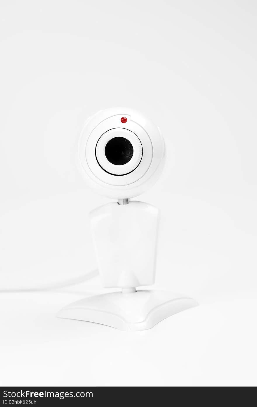 Good little web camera. Isolated on white