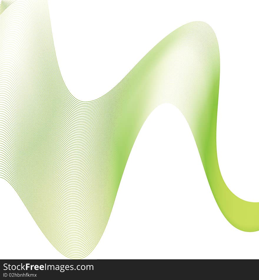 Wavy Abstract Background