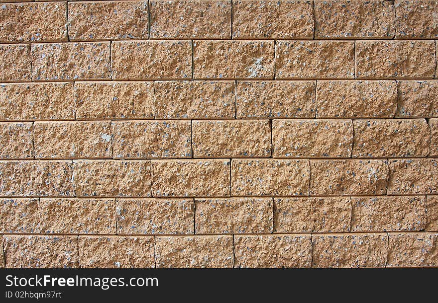 Brick Background on Building Wall. Brick Background on Building Wall