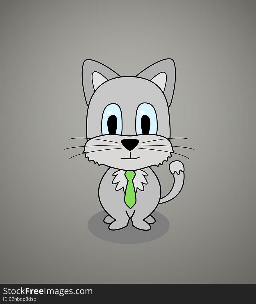 Business cat