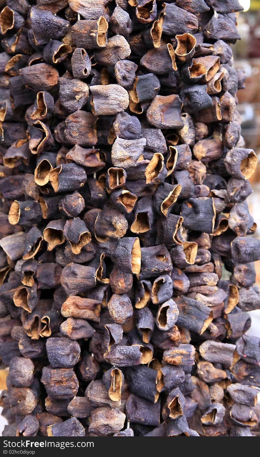 Dried eggplant