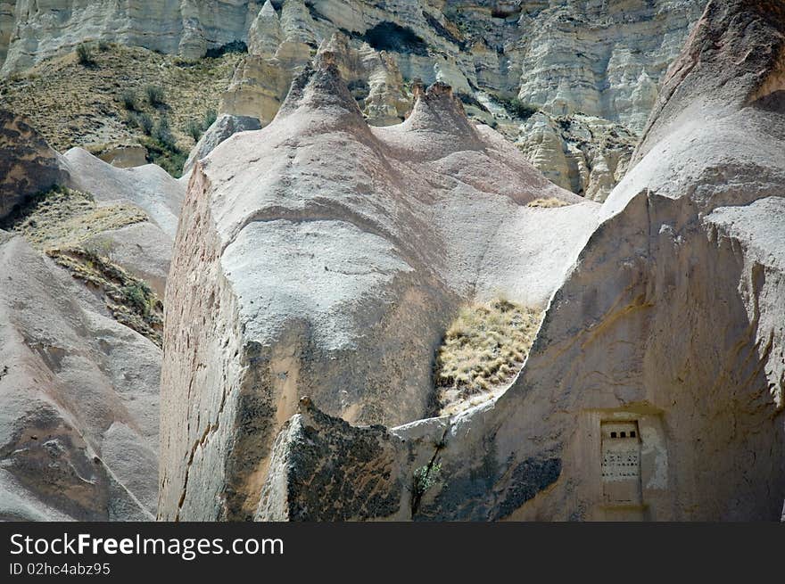 Landscape of cappadocia,  Turkey. Cappadocia is a region of exceptional natural wonders, in particular characterized by fairy chimneys and a unique historical and cultural heritage. Landscape of cappadocia,  Turkey. Cappadocia is a region of exceptional natural wonders, in particular characterized by fairy chimneys and a unique historical and cultural heritage.