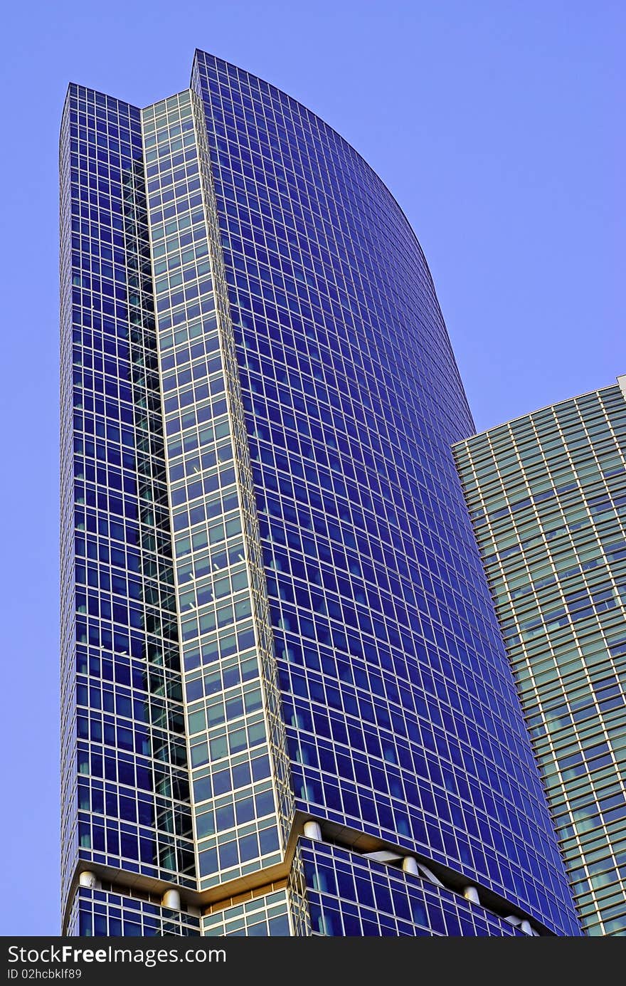 Business Center in Moscow city. Business Center in Moscow city