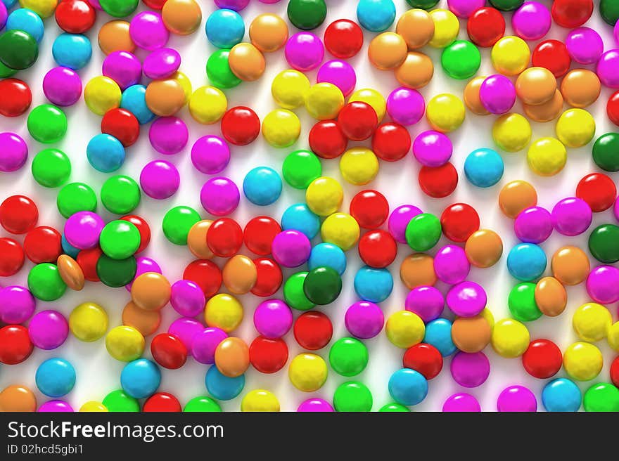 Abstract background with color little balls. Abstract background with color little balls