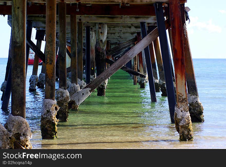 Under the Semaphore Jetty