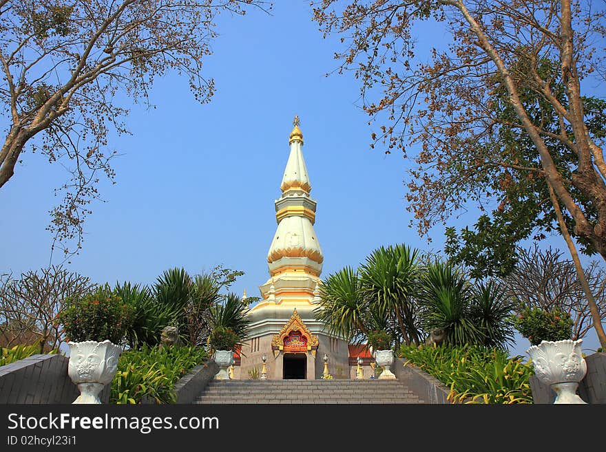 Pagoda,Northeast Thailand