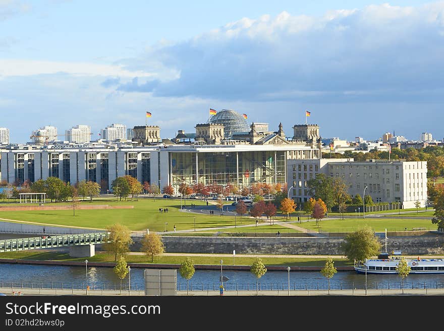 Berlin, Bundekanzleramt, government building