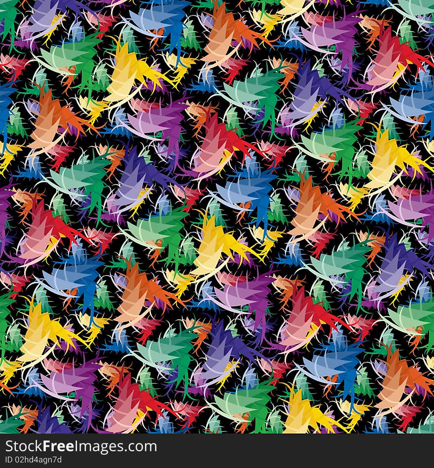 Seamless Vivid Pattern