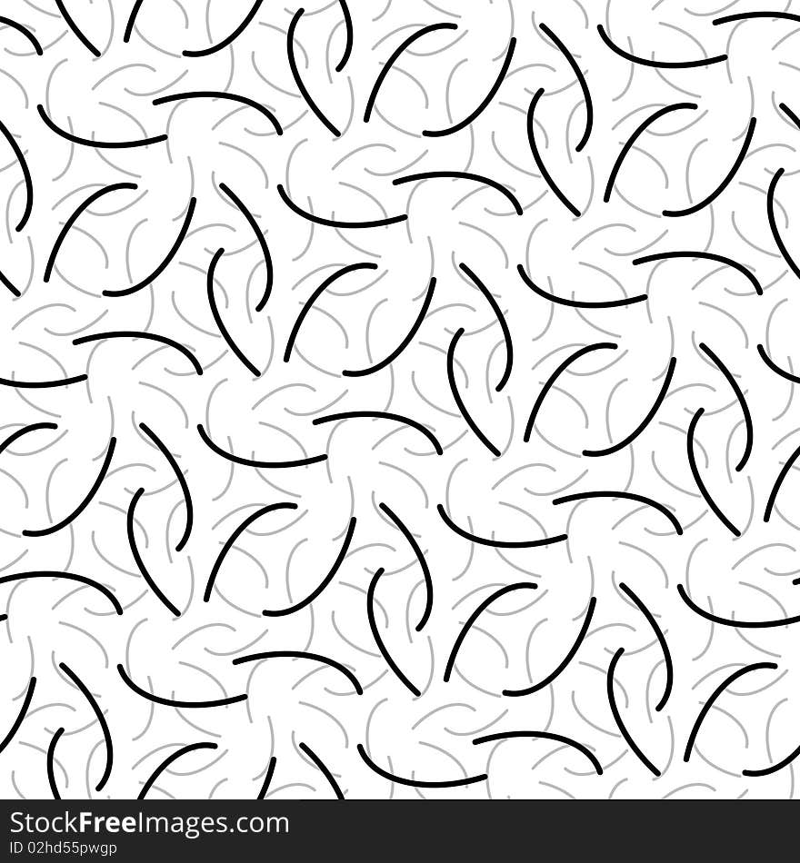 Seamless Ornament Swirl Pattern