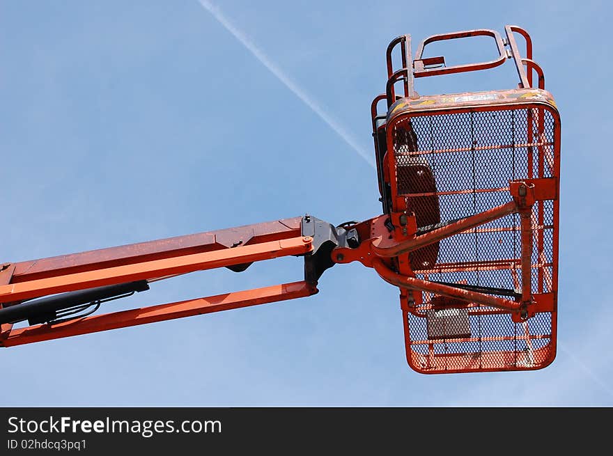 Basket On A Construction Site