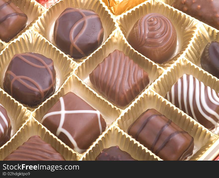 Chocolate pralines