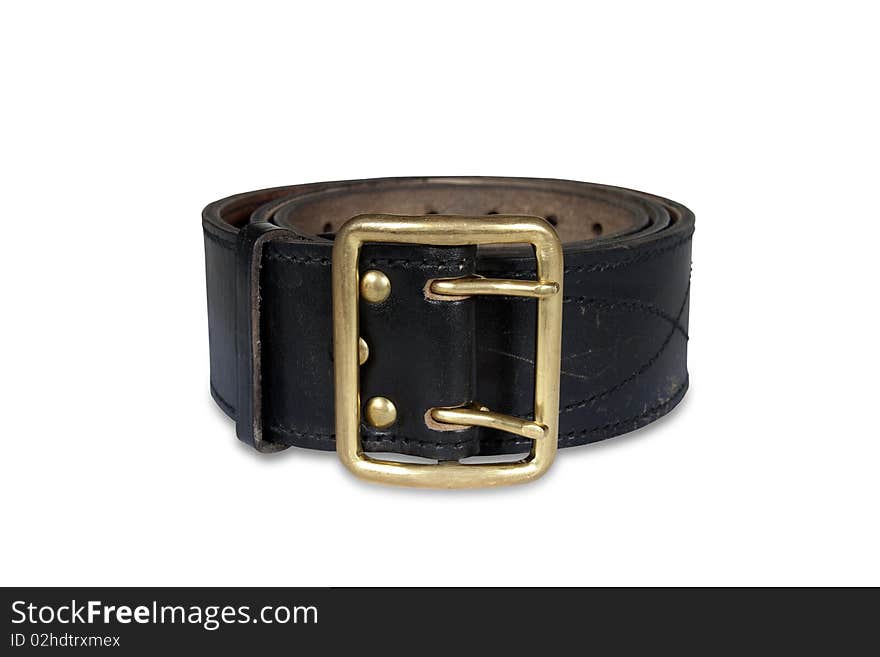 Officers Belt Leather Strap