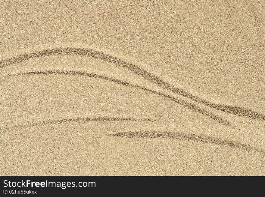 Abstract sand background with lines