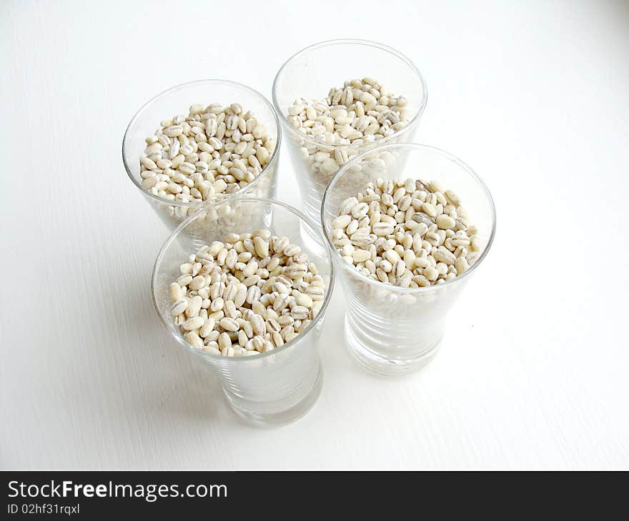 Pearl Barley In A Glass