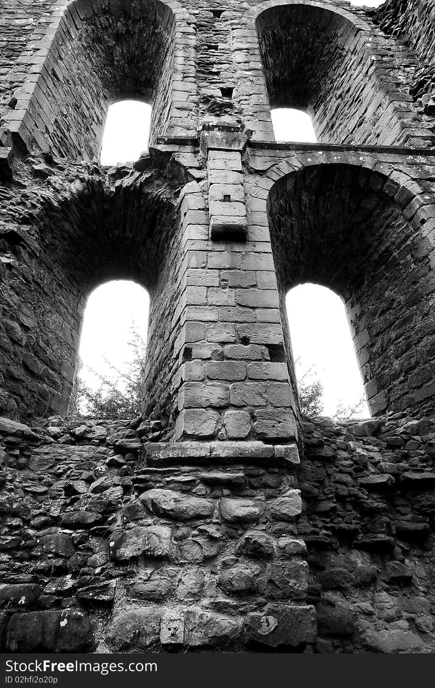 Ruins of Lilleshall Abbey in Shropshire, England. Ruins of Lilleshall Abbey in Shropshire, England