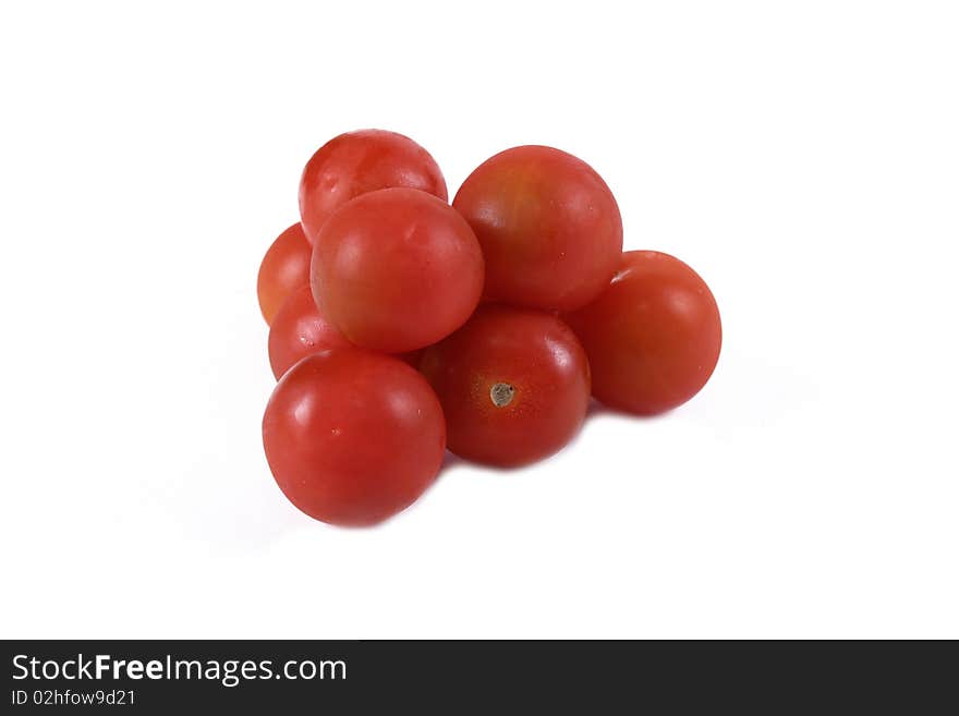 Fresh cherry tomatoes for salad and cooking ingredient.