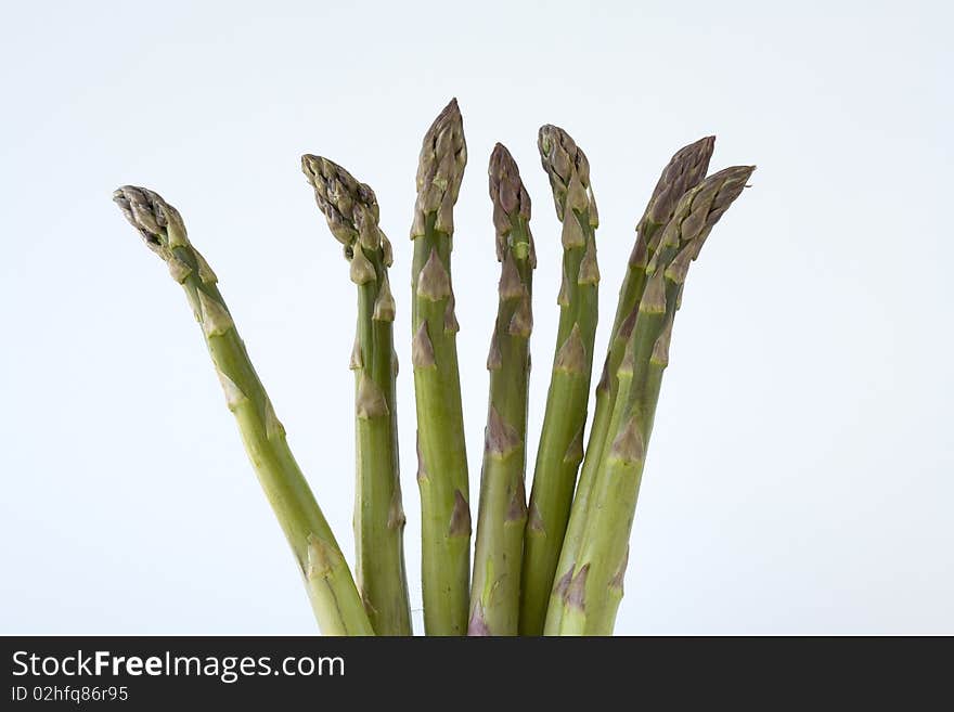 Asparagus spears.