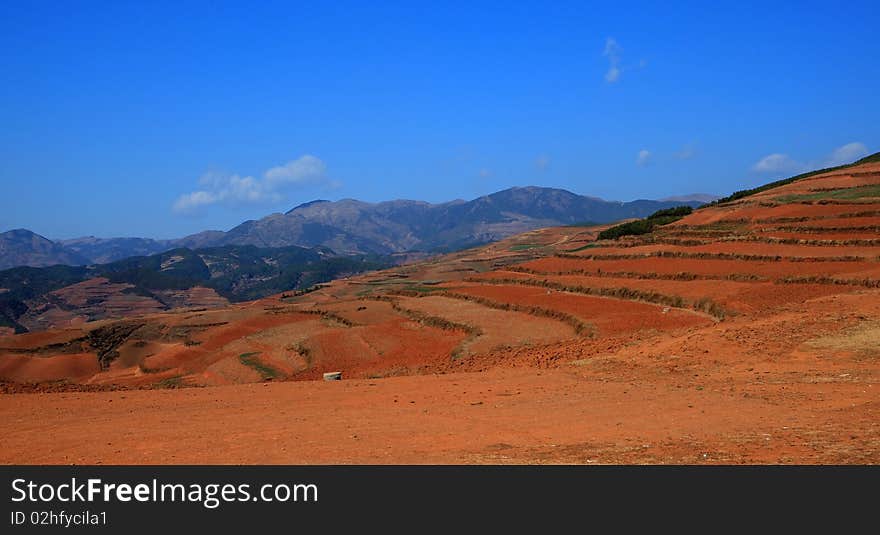 Special geomorphology in the west of China