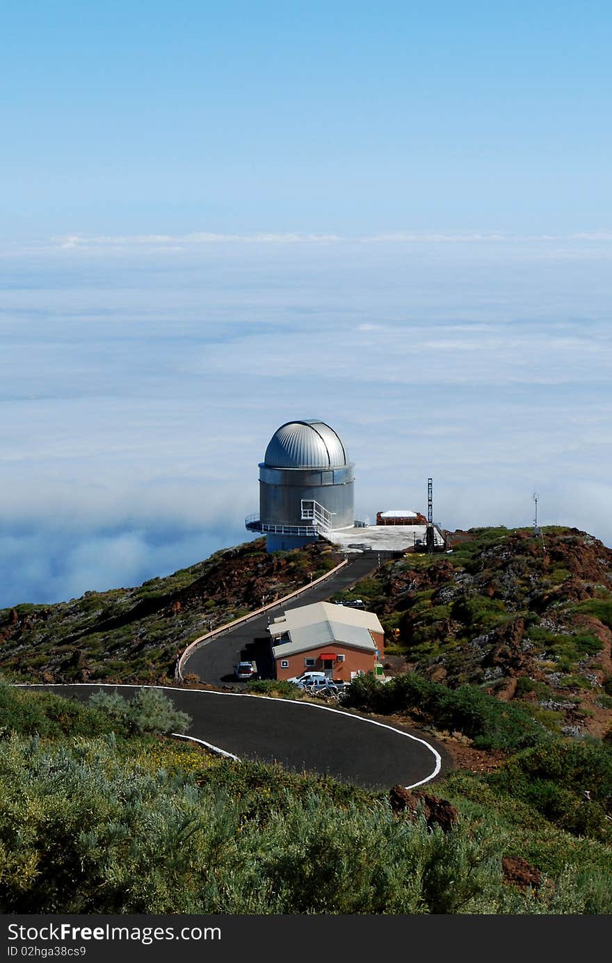 Telescopes at La Palma