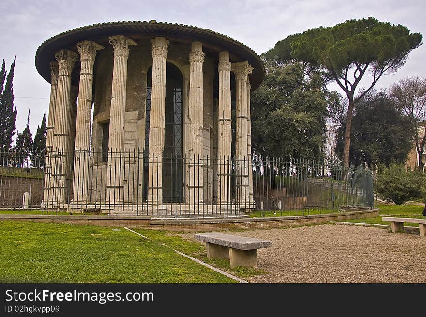 Temple of Forum Boarium, Rome. Temple of Forum Boarium, Rome