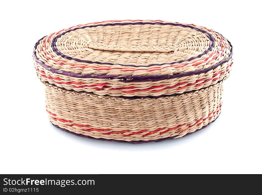 Nice wicker wooden  basket