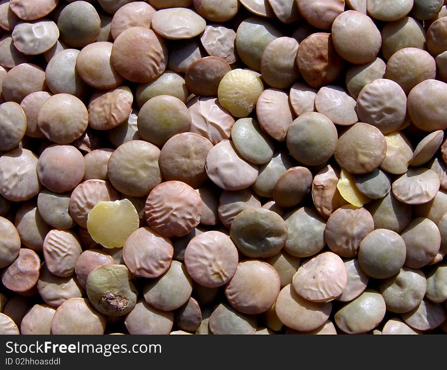 Lentils legume background