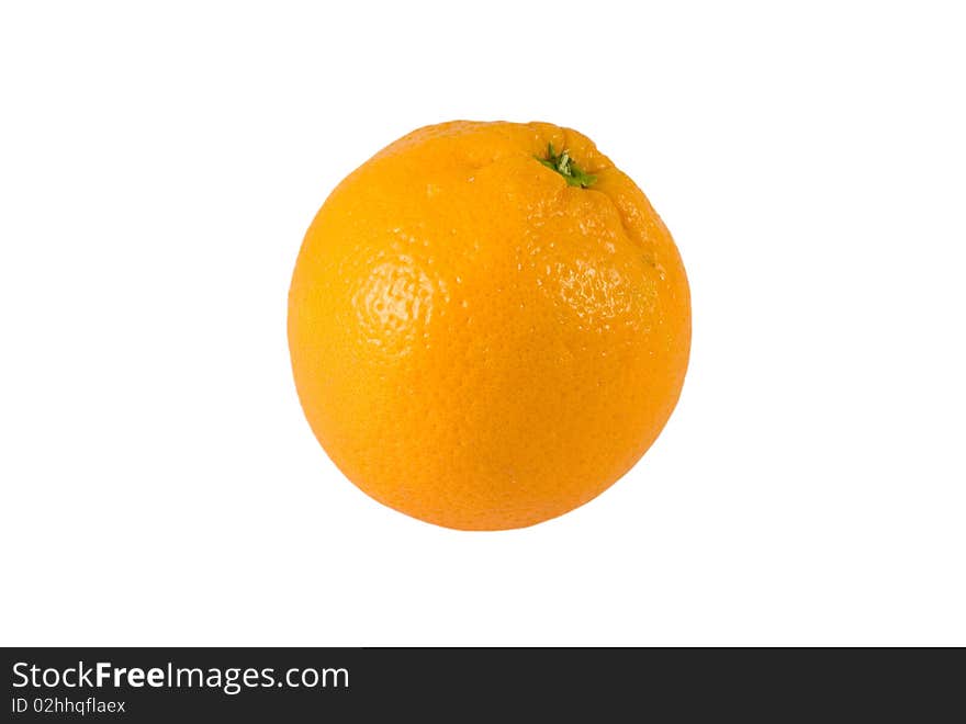 Orange isolated on a white background