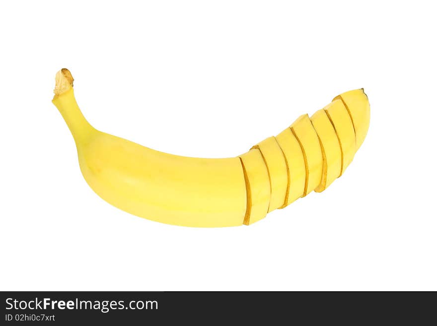 Sleced bananas