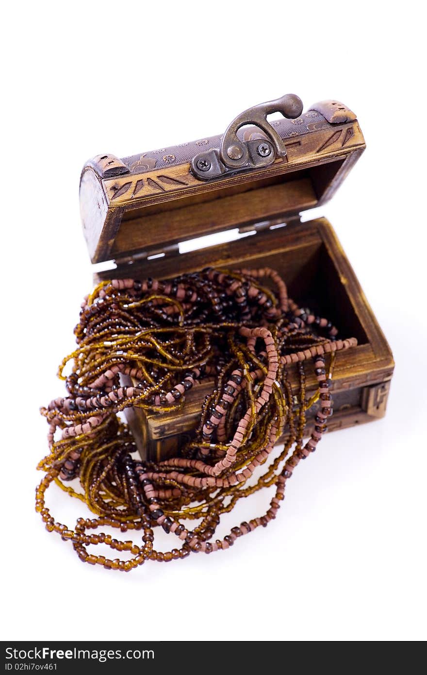 Treasure Chest - Wood Jewellery